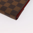 LOUIS VUITTON Damier Ebene CD Case Pouch LV Auth 153322-10