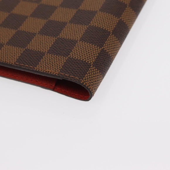 LOUIS VUITTON Damier Ebene CD Case Pouch LV Auth 153322