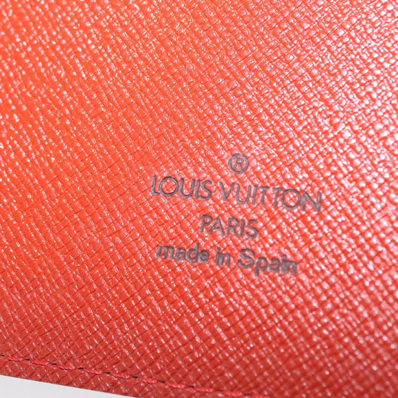 LOUIS VUITTON Damier Ebene CD Case Pouch LV Auth 153322