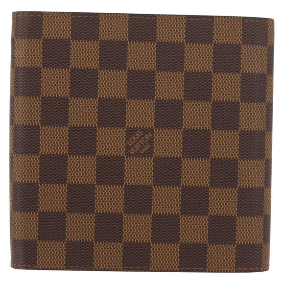 LOUIS VUITTON Damier Ebene CD Case Pouch LV Auth 153322