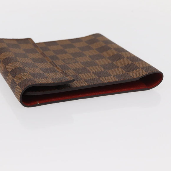 LOUIS VUITTON Damier Ebene CD Case Pouch LV Auth 153322