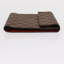LOUIS VUITTON Damier Ebene CD Case Pouch LV Auth 153322-7