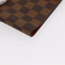 LOUIS VUITTON Damier Ebene CD Case Pouch LV Auth 153322-8