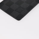 LOUIS VUITTON Damier Graphite Playphone 8+ Card Case N60106 LV Auth 153324-16