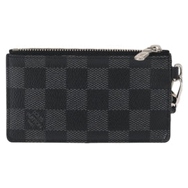 LOUIS VUITTON Damier Graphite Playphone 8+ Card Case N60106 LV Auth 153324 - 0