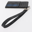 LOUIS VUITTON Damier Graphite Playphone 8+ Card Case N60106 LV Auth 153324-7