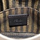 FENDI Zucca Canvas Nano Baguette Pouch Multicolor Auth 153326M-23