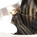 FENDI Zucca Canvas Nano Baguette Pouch Multicolor Auth 153326M-25