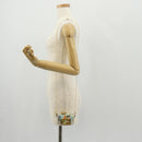 FENDI Zucca Canvas Nano Baguette Pouch Multicolor Auth 153326M-27