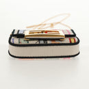 FENDI Zucca Canvas Nano Baguette Pouch Multicolor Auth 153327M-5