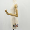 FENDI Zucca Canvas Nano Baguette Pouch Multicolor Auth 153327M-26