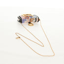 FENDI Zucca Canvas Nano Baguette Pouch Multicolor Auth 153327M-7