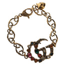 GUCCI GG Marmont Bracelet metal Gold Tone Auth 153328M-1