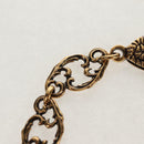 GUCCI GG Marmont Bracelet metal Gold Tone Auth 153328M-3