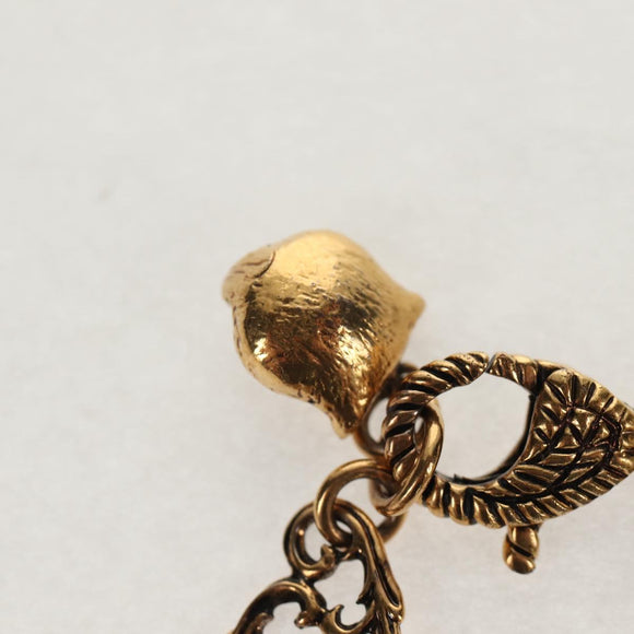 GUCCI GG Marmont Bracelet metal Gold Tone Auth 153328M