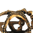 GUCCI GG Marmont Ring metal S Gold Tone Auth 153329M-10