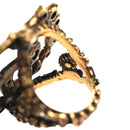 GUCCI GG Marmont Ring metal S Gold Tone Auth 153329M-11