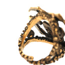 GUCCI GG Marmont Ring metal S Gold Tone Auth 153329M-12