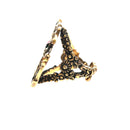 GUCCI GG Marmont Ring metal S Gold Tone Auth 153329M-3