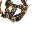 GUCCI GG Marmont Ring metal S Gold Tone Auth 153329M-7