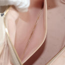 PRADA MIDOLLINO PATCH Wicker Basket Bag Bag Rattan Pink Gold 1BG835 Auth 153331V-25