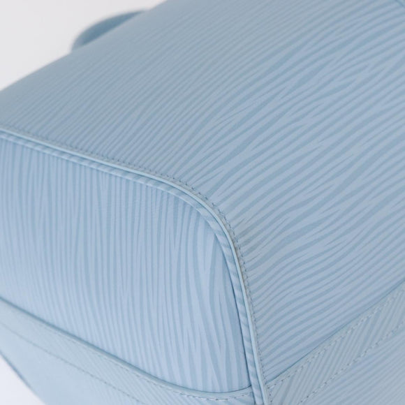 LOUIS VUITTON Epi XL Keepall Bandouliere 50 Bag Ice Blue M24949 LV Auth 153333SM