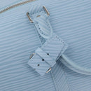LOUIS VUITTON Epi XL Keepall Bandouliere 50 Bag Ice Blue M24949 LV Auth 153333SM-24