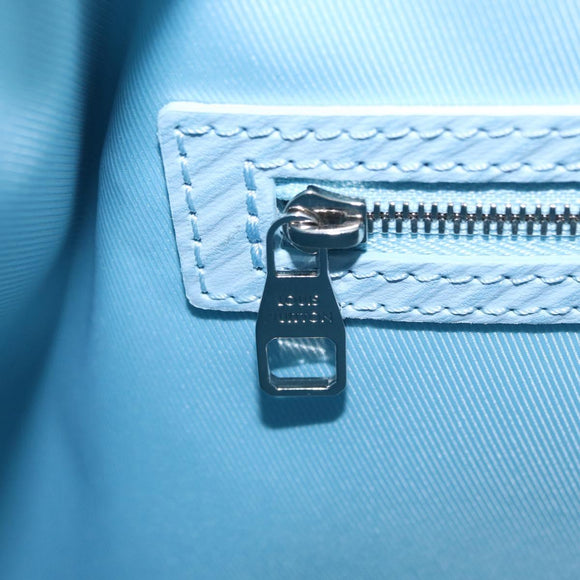 LOUIS VUITTON Epi XL Keepall Bandouliere 50 Bag Ice Blue M24949 LV Auth 153333SM