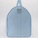 LOUIS VUITTON Epi XL Keepall Bandouliere 50 Bag Ice Blue M24949 LV Auth 153333SM-4