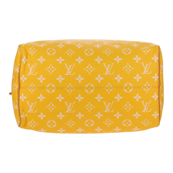 LOUIS VUITTON Speedy P9 Bandouliere 40 Tasche Jaune Mat M24419 LV Auth 153334SM