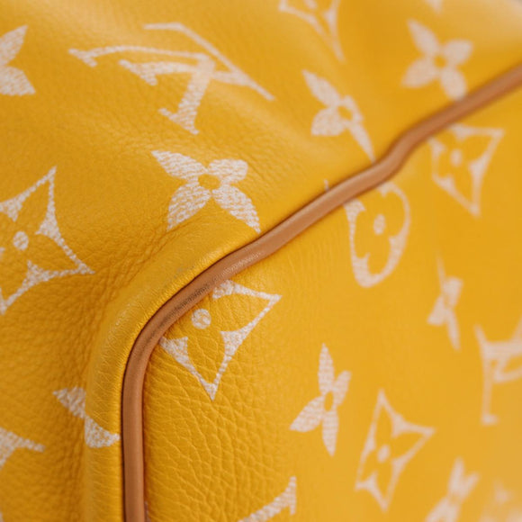 LOUIS VUITTON Speedy P9 Bandouliere 40 Tasche Jaune Mat M24419 LV Auth 153334SM