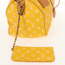 LOUIS VUITTON Speedy P9 Bandouliere 40 Tasche Jaune Mat M24419 LV Auth 153334SM-28
