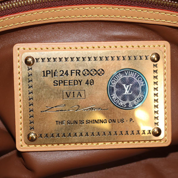 LOUIS VUITTON Speedy P9 Bandouliere 40 Bag Jaune Mat M24419 LV Auth 153334SM
