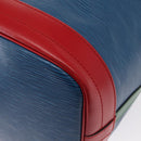LOUIS VUITTON Epi Tricolor Noe Shoulder Bag Blue Red Green M44082 LV Auth 153340-16