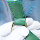 LOUIS VUITTON Epi Tricolor Noe Shoulder Bag Blue Red Green M44082 LV Auth 153340-12