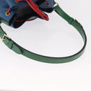LOUIS VUITTON Epi Tricolor Noe Shoulder Bag Blue Red Green M44082 LV Auth 153340-7