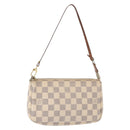 LOUIS VUITTON Damier Azur Pochette Accessoires Pouch N51986 LV Auth 153341-1