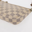 LOUIS VUITTON Damier Azur Pochette Accessoires Pouch N51986 LV Auth 153341-16