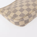 LOUIS VUITTON Damier Azur Pochette Accessoires Pouch N51986 LV Auth 153341-17