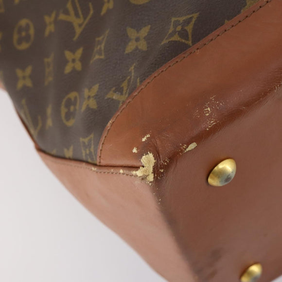 LOUIS VUITTON Monogram Sac Weekend GM Tote Bag M42420 LV Auth 153344