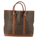 LOUIS VUITTON Monogram Sac Weekend GM Tote Bag M42420 LV Auth 153344-13