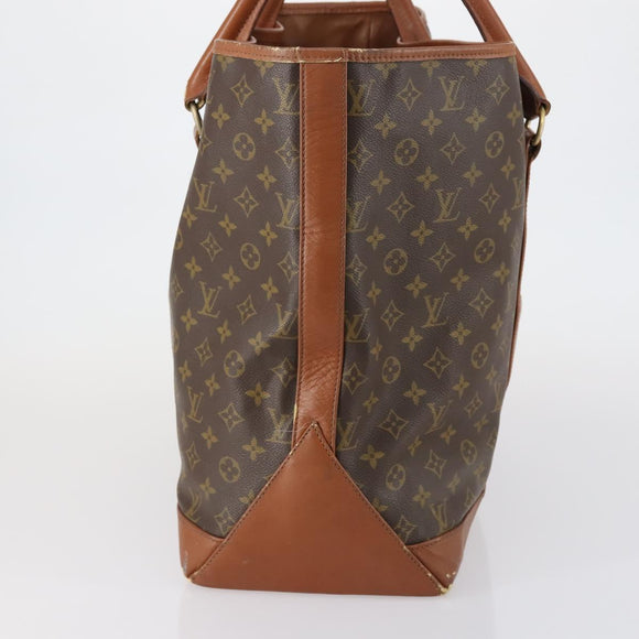 LOUIS VUITTON Monogram Sac Weekend GM Tote Bag M42420 LV Auth 153344