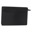 LOUIS VUITTON Epi Pochette Homme Clutch Bag Black Noir M52522 LV Auth 153345-1