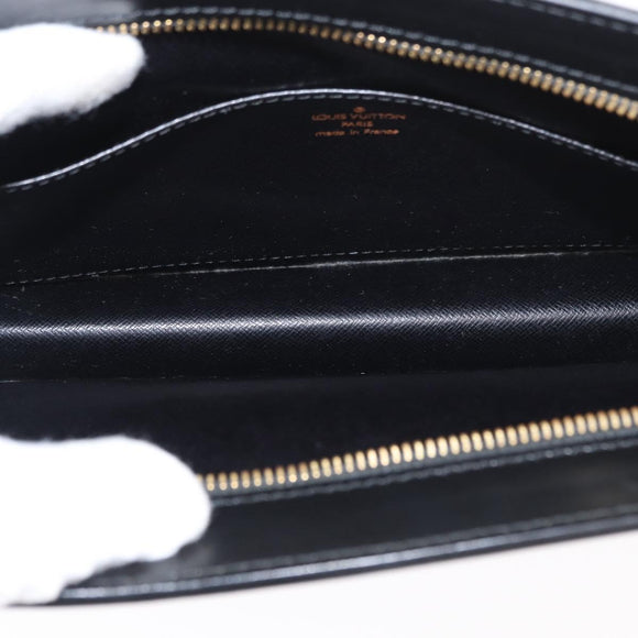 LOUIS VUITTON Epi Pochette Homme Clutch Bag Black Noir M52522 LV Auth 153345