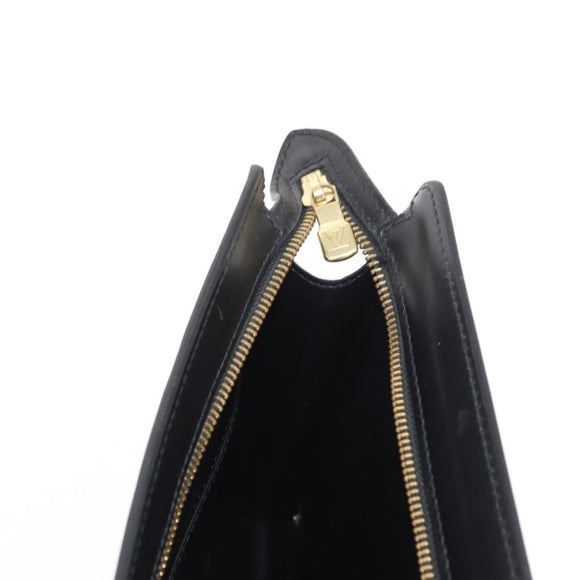 LOUIS VUITTON Epi Pochette Homme Clutch Bag Black Noir M52522 LV Auth 153345