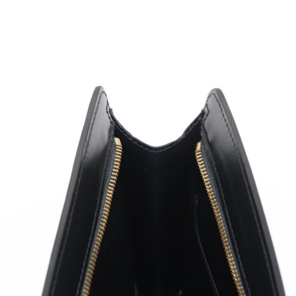 LOUIS VUITTON Epi Pochette Homme Clutch Bag Black Noir M52522 LV Auth 153345