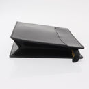 LOUIS VUITTON Epi Pochette Homme Clutch Bag Black Noir M52522 LV Auth 153345-3