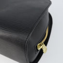 LOUIS VUITTON Epi Dauphine GM Cosmetic Pouch Black M48432 LV Auth 153346-15