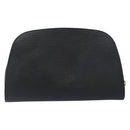 LOUIS VUITTON Epi Dauphine GM Cosmetic Pouch Black M48432 LV Auth 153346-2