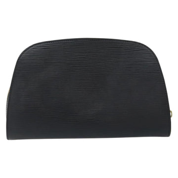 LOUIS VUITTON Epi Dauphine GM Cosmetic Pouch Black M48432 LV Auth 153346 - 0